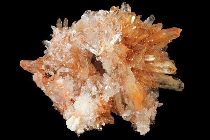Orange Creedite Crystal Cluster - Durango, Mexico #99192
